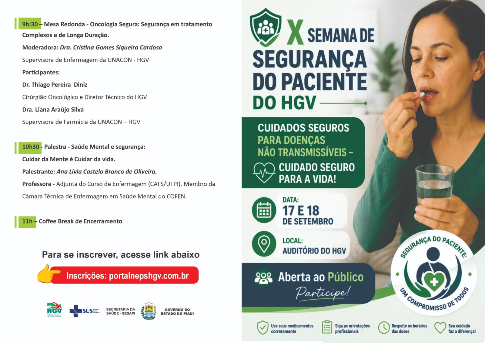 Folder do Evento